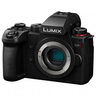 Bezspoguļa kameras - Panasonic Premium Panasonic Lumix G9 II Body + LEICA 100-400mm (H-RSA100400E) - быстрый заказ от производит