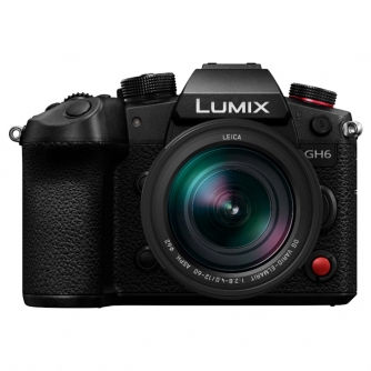 Mirrorless Cameras - Panasonic Premium Panasonic Lumix GH6 + LEICA ES12060 (DC-GH6LE) - quick order from manufacturer