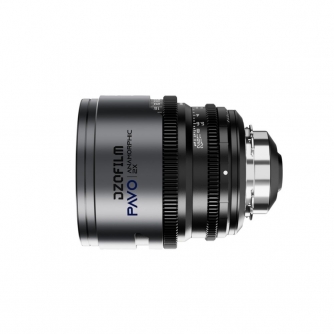 CINEMA Video Lenses - DZOFILM Pavo 2x Anamorphic 55mm T2.1 for PL/EF Mount (S35) metric - Blue Coating (DZO-PA5521PLMB) - quick order from manufacturer