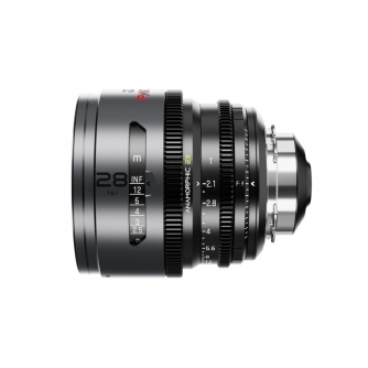 CINEMA Video Lenses - DZOFILM Pavo 2x Anamorphic 28mm T2.1 for PL/EF Mount (S35) metric - Neutral Coating (DZO-PA2821PLMN) - quick order from manufacturer