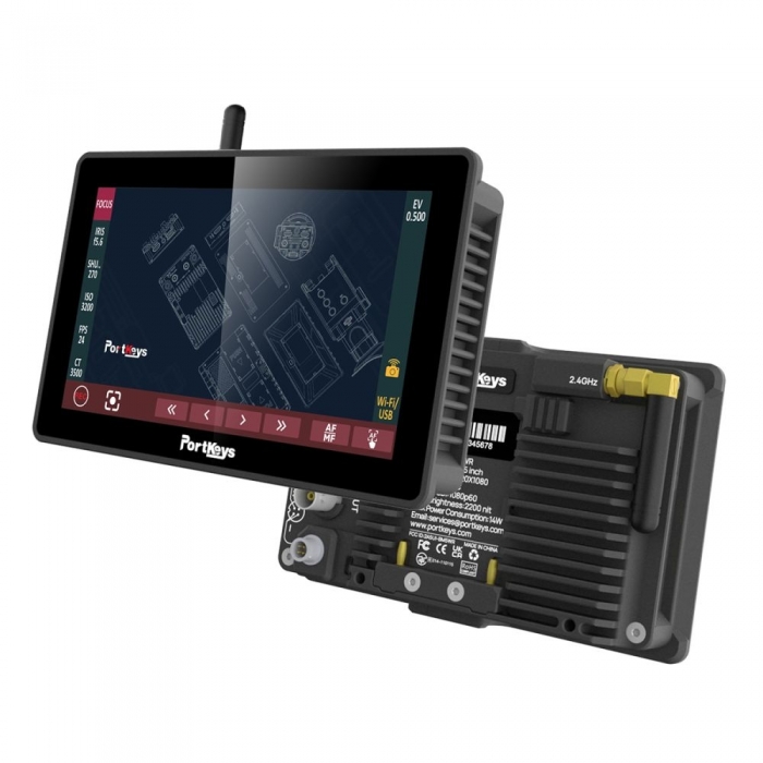 External LCD Displays - Portkeys BM5 III WR Wireless Camera Control Monitor - quick order from manufacturer