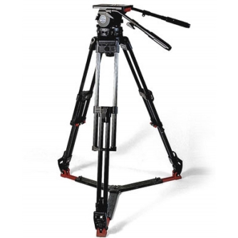 Video statīvi - Sachtler System 25 EFP 2 CF tripod kit with ground spreader & bag - быстрый заказ от производителя