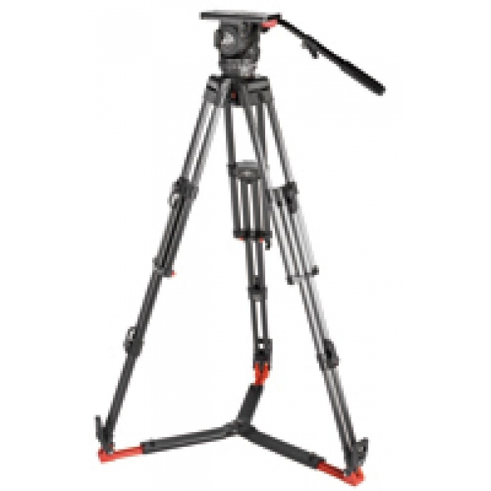 Video Tripods - Sachtler System 20 S1 HD CF tripod kit with ground spreader & bag - quick order from manufacturer