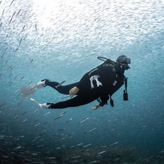 Zemūdens foto - Scubapro Seawing Nova spuras balta krāsā - ātri pasūtīt no ražotāja