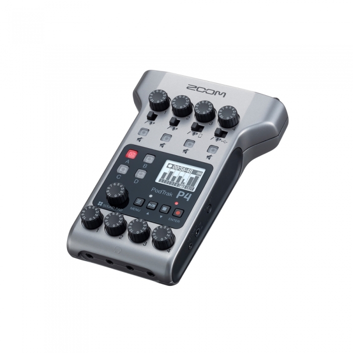 Sound Recorder - Zoom P4 PodTrak Podcasting Mixer and Interface - quick order from manufacturer