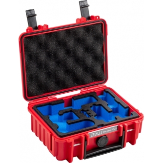 Koferi - BW B&W CASES TYPE 500 FOR DJI OSMO POCKET 3 CREATOR COMBO, RED 109067 - ātri pasūtīt no ražotāja