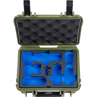 Koferi - BW B&W CASES TYPE 500 FOR DJI OSMO POCKET 3 CREATOR COMBO, BRONZE-GREEN 109065 - ātri pasūtīt no ražotāja