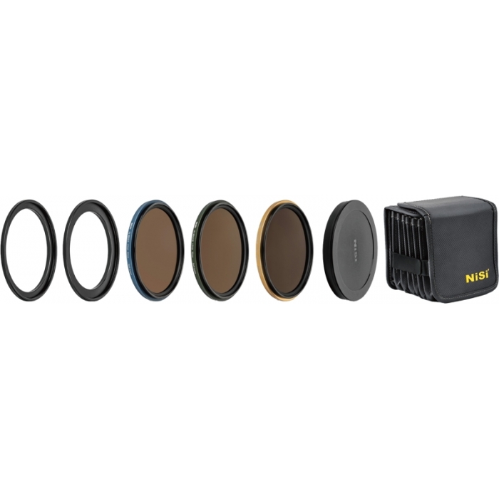 Filtru komplekti - NISI FILTER SWIFT SYSTEM FS ND KIT (8+64+1000) 86 / 95MM SWIFT FSND KIT 86-95 - ātri pasūtīt no ražotāja