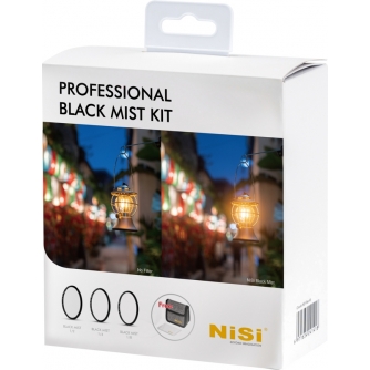 Soft Focus Filters - NISI FILTER PROFESSIONAL BLACK MIST KIT 40.5MM PRO BL MI KIT 40.5 - quick order from manufacturer