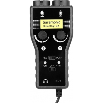 Accessories for microphones - SARAMONIC SmartRig+ UC Audio Interface for USB Type-C Devices - quick order from manufacturer