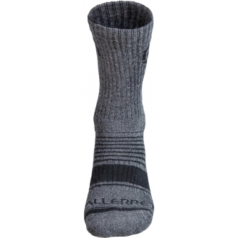 Clothes - VALLERRET MERINO WOOL CREW SOCK - GREY WINTER (SIZE 36-40) 24SCK-GR-3640 - quick order from manufacturer