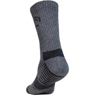 Drabužiai - VALLERRET MERINO WOOL CREW SOCK - GREY WINTER (SIZE 36-40) 24SCK-GR-3640 - быстрый заказ от производителя