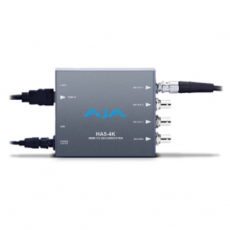 Converter Decoder Encoder - AJA HA5-4K HDMI to 4K/UHD SDI Converter - quick order from manufacturer