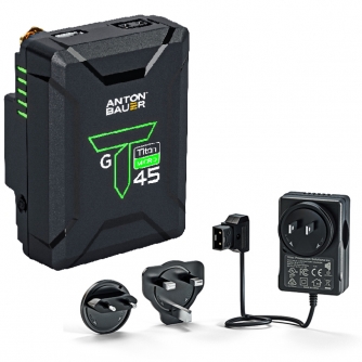 V-Mount Battery - Anton/Bauer Anton Bauer Titon Micro 45 V-Mount Travel Kit - quick order from manufacturer