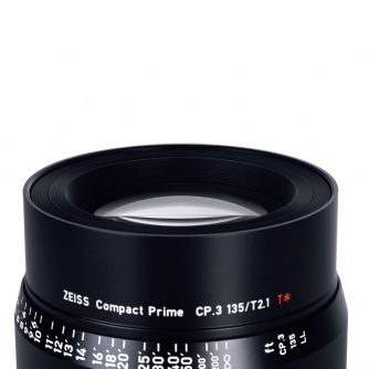 CINEMA Video Lenses - Carl Zeiss CP.3 2.1/135 mm E Mount - quick order from manufacturer