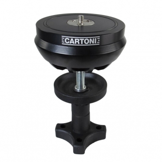 Video Tripods - Cartoni Half Bowl 100mm Adapter for AT923 Tripod - quick order from manufacturer