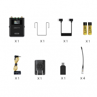 Wireless Audio Systems - Deity THEOS D2RX Dual-Channel Wireless Receiver - quick order from manufacturer