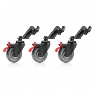 LED gaismas paneļi - Shape MTELS Montreal Combo Black Wheels Set of 3 - ātri pasūtīt no ražotāja