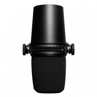 Podkāstu mikrofoni - Shure MV7 Black Dynamic Podcast Microphone - быстрый заказ от производителя