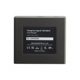 Card Reader - Wise CFexpress Type B & SD UHS-II Card Reader (WA-CXS08) - quick order from manufacturer