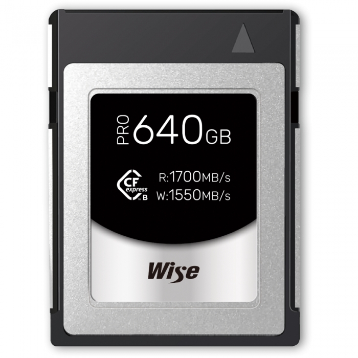 Memory Cards - Wise CFexpress Type B PRO (RED Edition) 640GB (CFX-B640P-R) - quick order from manufacturer