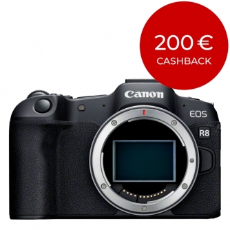 Mirrorless Cameras - Canon EOS R8 body Full-Frame Mirrorless Camera 24.2Mpx 4K 60p - buy today in store and with delivery