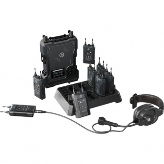 Bezvadu audio sistēmas - Hollyland Solidcom M1-8B Wireless Intercom System with 8 Beltpacks - быстрый заказ от производителя