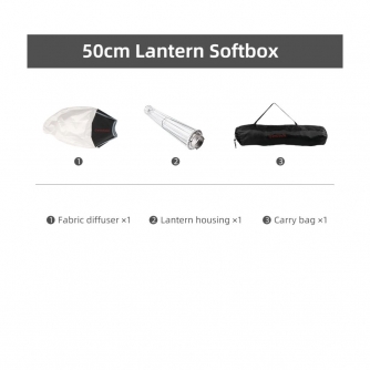 LED Gaismas paneļi - iFootage 50cm Lantern Softbox - быстрый заказ от производителя