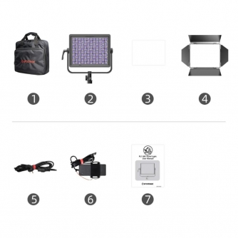 Light Panels - iFootage Anglerfish PL1 80C RGBWW LED Panel Light - quick order from manufacturer