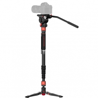 Video Tripods - iFootage Cobra 3 A180T + Komodo K5S Monopod Bundle - quick order from manufacturer