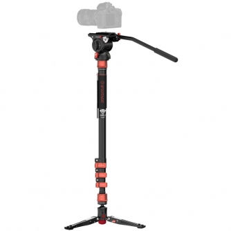 Video statīvi - iFootage Cobra 3 A180F + Komodo K5S Monopod Bundle - быстрый заказ от производителя