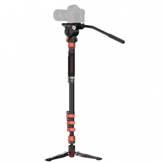 Video statīvi - iFootage Cobra 3 A180F + Komodo K5S Monopod Bundle - ātri pasūtīt no ražotāja