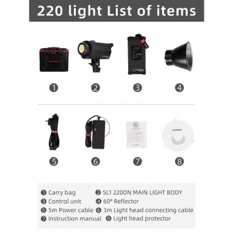 LED Gaismas paneļi - iFootage Anglerfish SL1 220DN LED Light - быстрый заказ от производителя