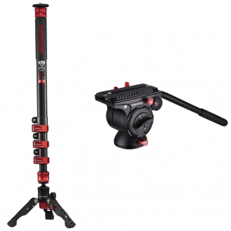 Video Tripods - iFootage Cobra 2 A180 with Komodo K5 Fluid Head Bundle - quick order from manufacturer