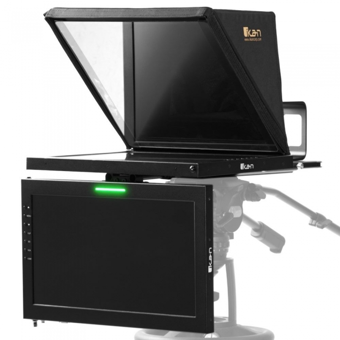 IkanProfessional19HighBrightTeleprompterw19TalentMonitorKit(3G-SDI)(PT4900S-TMW)