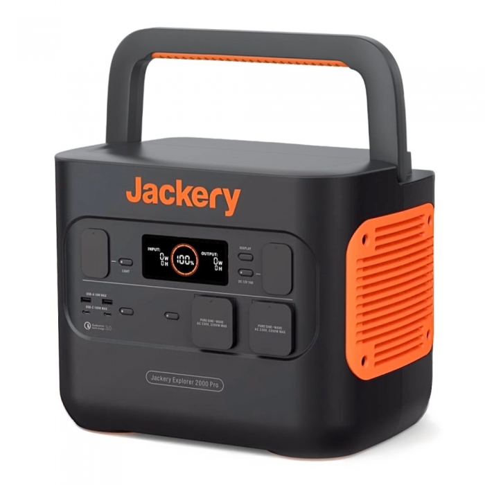 Solar Portable Panels - Jackery Explorer 2000 PRO Portable Power Station - quick order from manufacturer