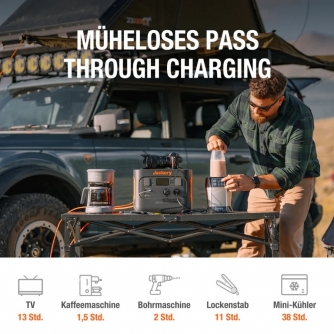 Portatīvie saules paneļi un spēkstacijas - Jackery Explorer 1000 PRO Portable Powerstation Ultra Charging System - ātri pasūtīt no ražotāja