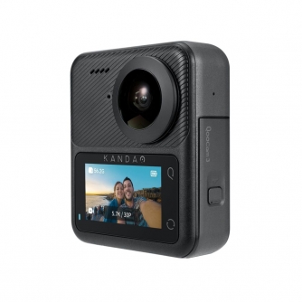 Action Cameras - Kandao QooCam 3 CMOS 360 Degree Camera Travel Combo - quick order from manufacturer