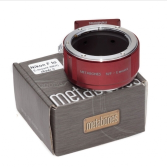 Адаптеры - Metabones Nikon F to E-mount T smart adapter/NEX (RED) II (MB_NF-E-RT2) - быстрый заказ от производителя