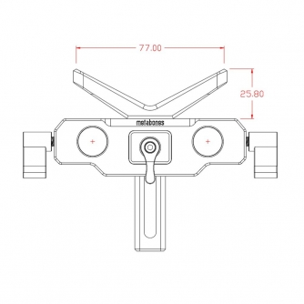 Accessories for rigs - Metabones Mount Rod Support Kit II (MB_MR-SK-BM2) - quick order from manufacturer