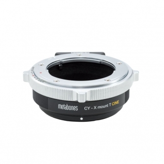 Адаптеры - Metabones Contax Yashica to X-mount/FUJI T Cine Smart Adapter (MB_CY-X-BT2) - быстрый заказ от производителя