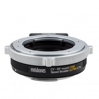 Adapters for lens - Metabones Contax Yashica CY to RF-mount CINE Speed Booster ULTRA 0.71x (MB_SPCY- - quick order from manufacturer