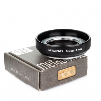 Адаптеры - Metabones Contax G to Micro FourThirds T smart adapter (MB_CG-m43-BT1) - быстрый заказ от производителя