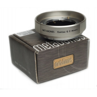 Objektīvu adapteri - Metabones Contax G to E-mount T /NEX Smart Adapter (GOLD) (MB_CG-E-GT2) - ātri pasūtīt no ražotāja