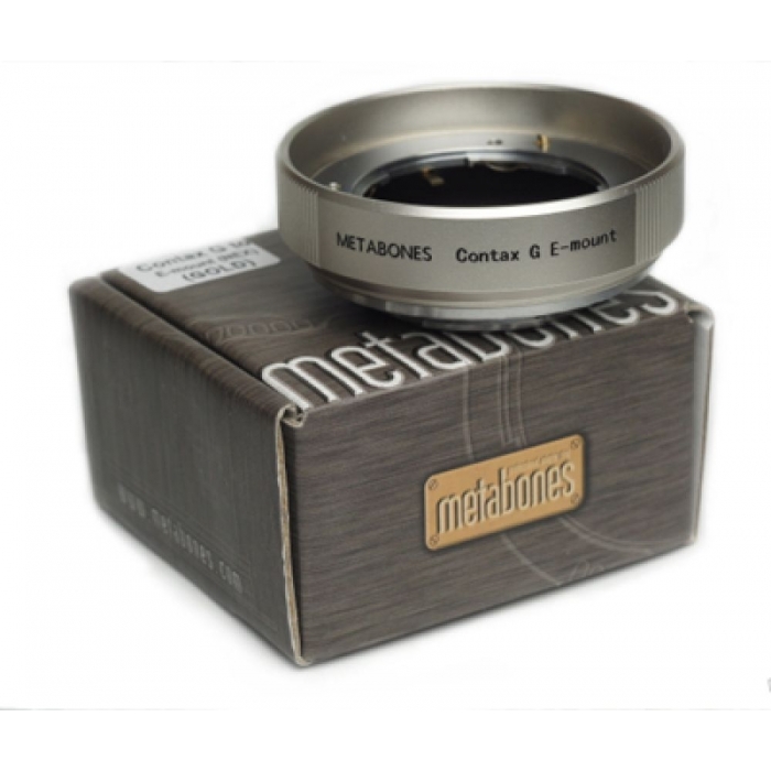 Адаптеры - Metabones Contax G to E-mount T /NEX Smart Adapter (GOLD) (MB_CG-E-GT2) - быстрый заказ от производителя