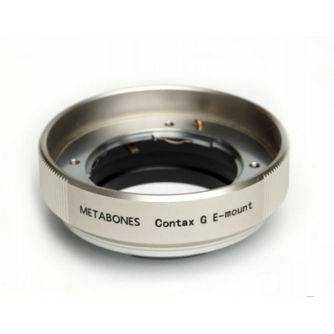 Adapters for lens - Metabones Contax G to E-mount T /NEX Smart Adapter (GOLD) (MB_CG-E-GT2) - quick order from manufacturer