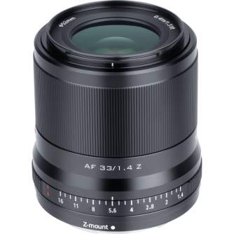 Mirrorless Lenses - Viltrox 33mm f/1.4 AF APS-C for Nikon Z (Z Mount) VILTROXAF33F14Z - quick order from manufacturer