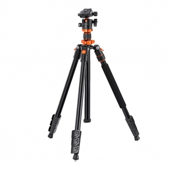 Foto statīvi - Tripod K&F Concept K234A7+BH-28L+Universal Central axis KF09.087V5 - ātri pasūtīt no ražotāja