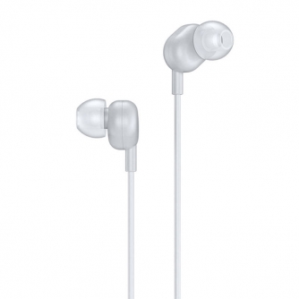 Austiņas - Remax RW-105 earphones, 3.5mm jack (white) RW-105 White - быстрый заказ от производителя