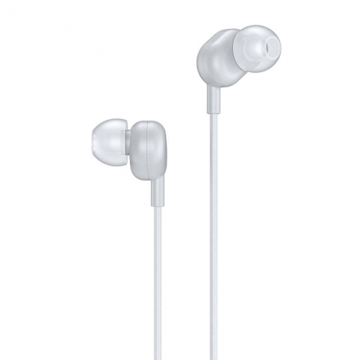 Austiņas - Remax RW-105 earphones, 3.5mm jack (white) RW-105 White - быстрый заказ от производителя